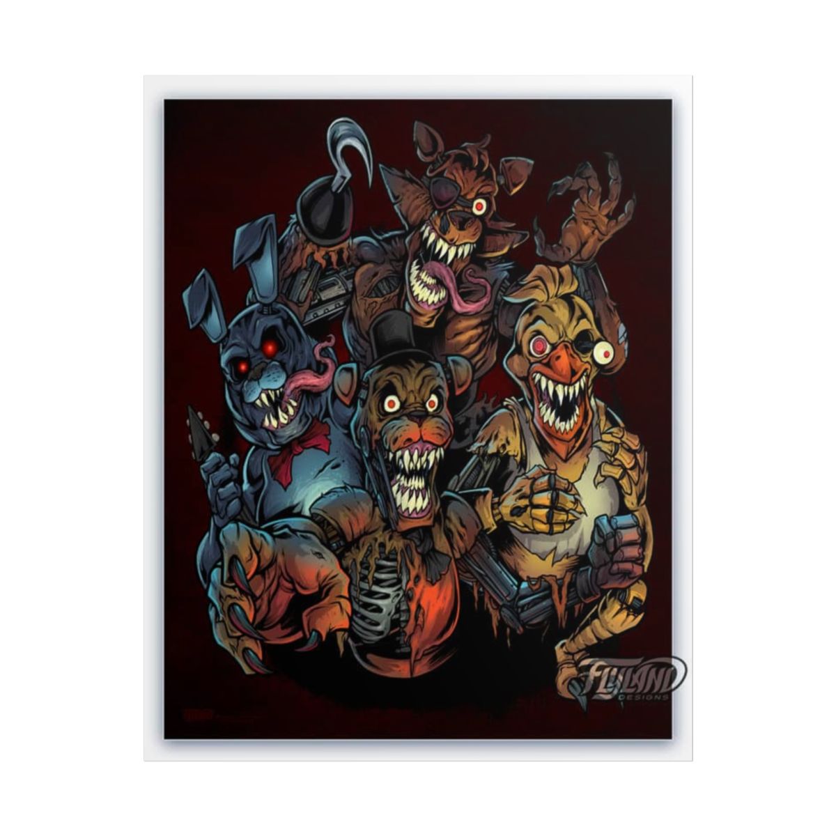 Five Nights at Freddy's "Five Nights at Freddy's" Poster - Official Posters & Wall Art merchandise