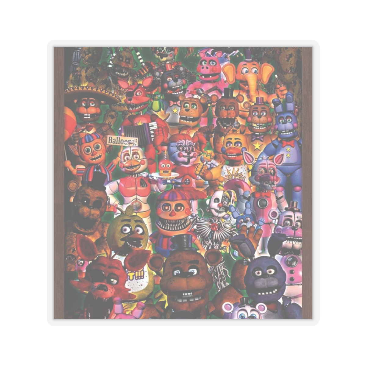 Five Nights at Freddy's "Five Nights at Freddy's" Sticker