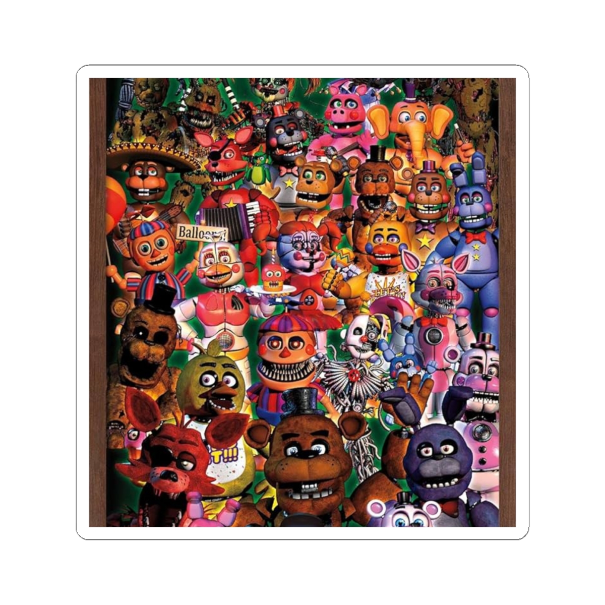 Five Nights at Freddy's "Five Nights at Freddy's" Sticker