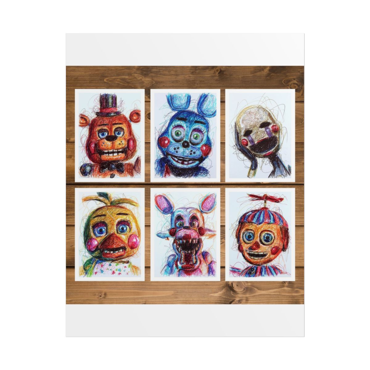 Five Nights at Freddy's "Five Nights at Freddy's" Poster - alternate angle 1, merchandise