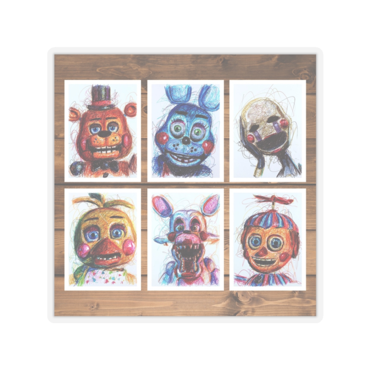 Five Nights at Freddy's "Five Nights at Freddy's" Sticker
