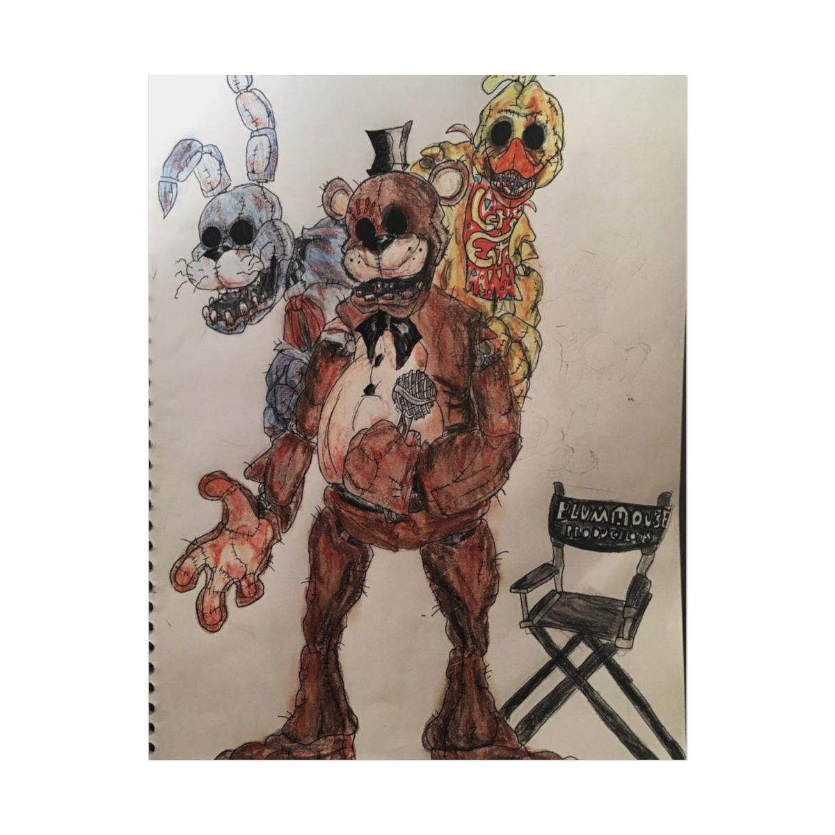 Five Nights at Freddy's "Five Nights at Freddy's" Poster - alternate angle 1, merchandise